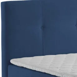 Blaues Boxspringbett Saragoza