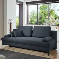 Blaues Schlafsofa Ramoro