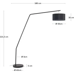 Bogen Stehlampe Betrac