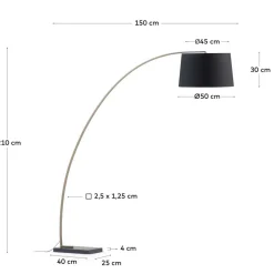 Bogenlampe Lianco