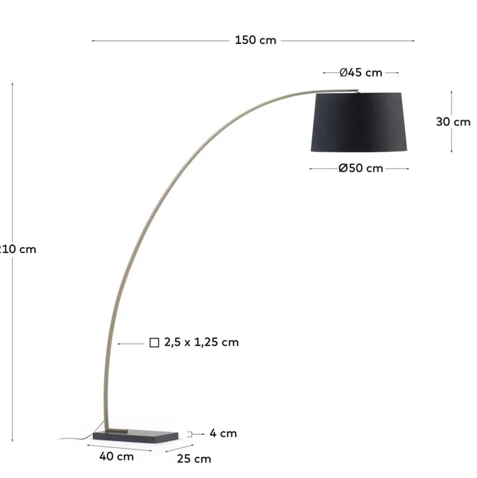 Bogenlampe Lianco