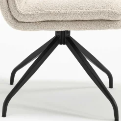 Boucle Esstisch Stühle Mauricios