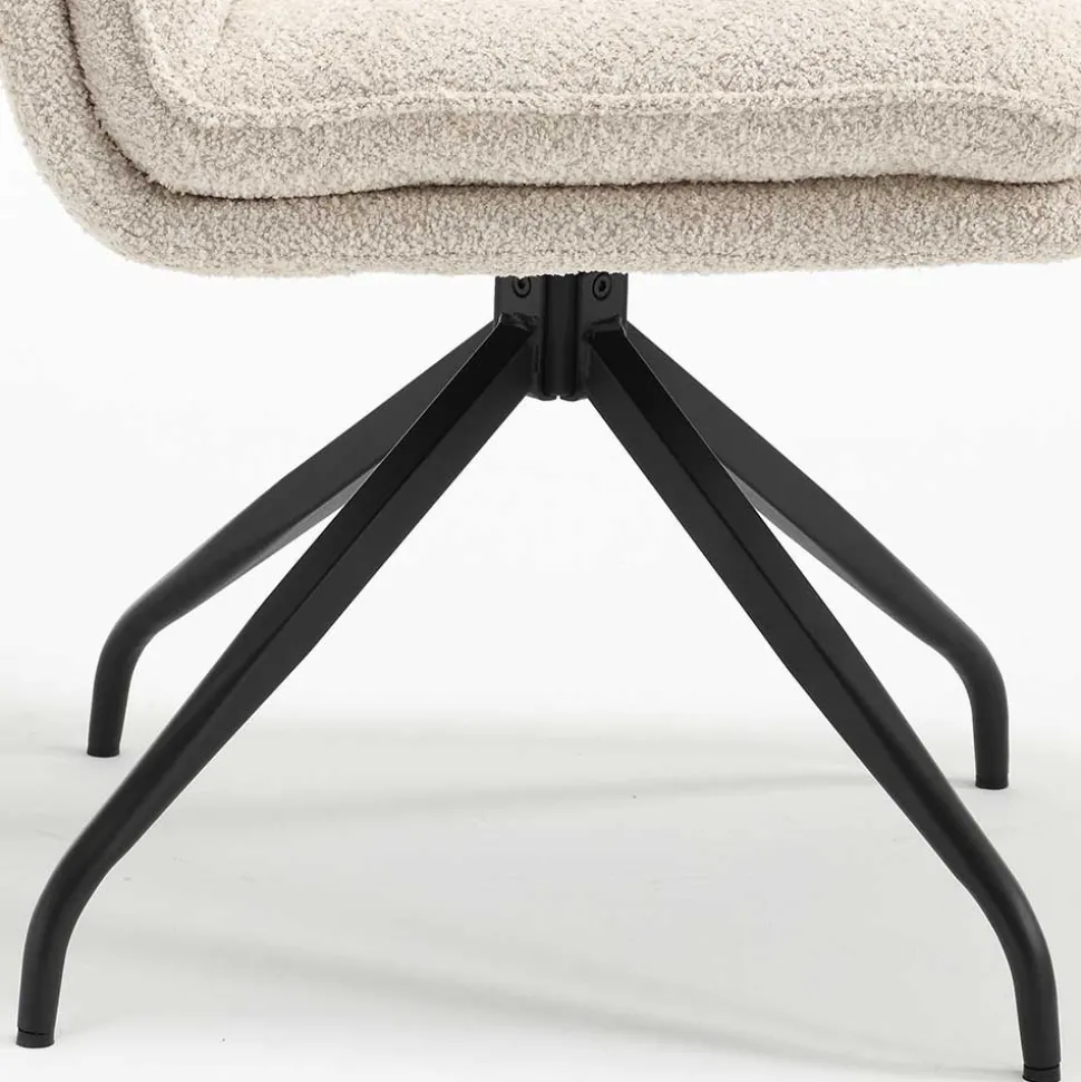Boucle Esstisch Stühle Mauricios