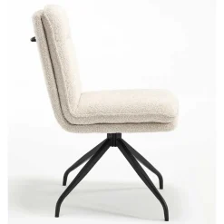 Boucle Esstisch Stühle Mauricios