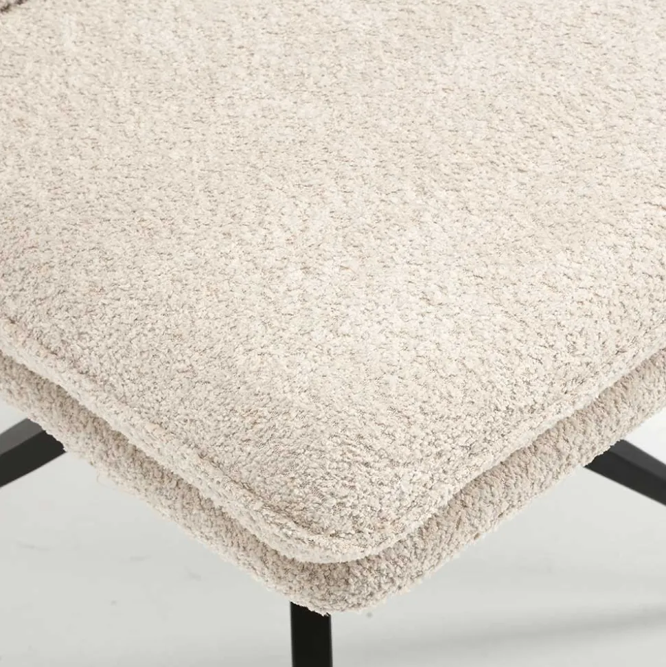 Boucle Esstisch Stühle Mauricios