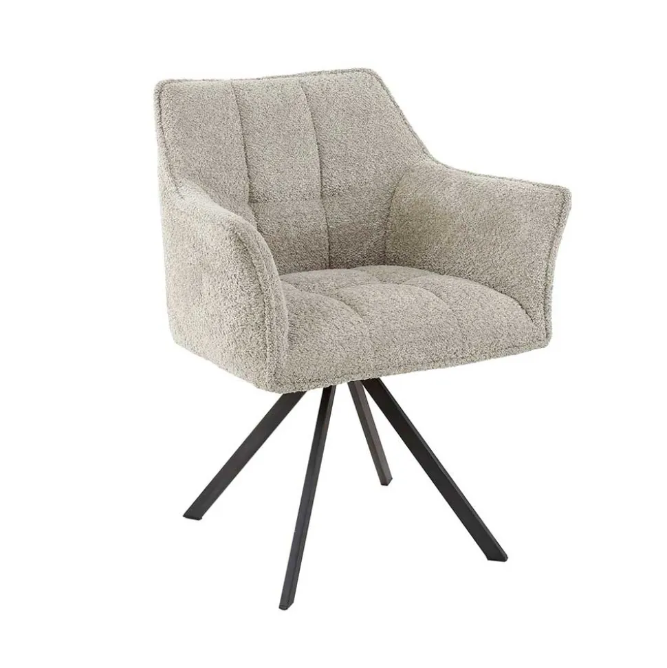 Boucle Polsterstuhl Esszimmer Linie