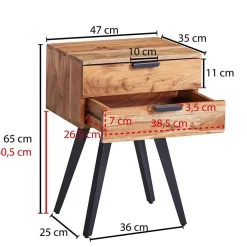Boxbett Nachttisch Kali