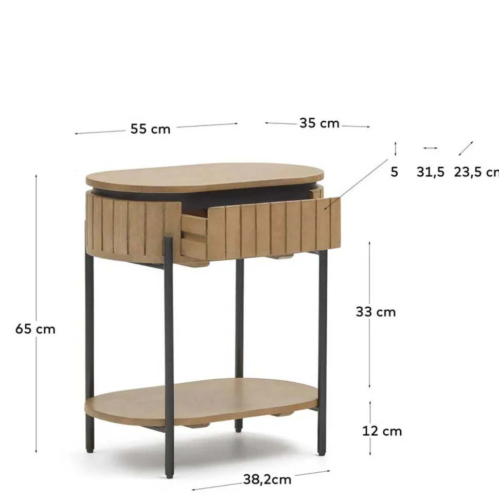 Boxspring Nachtkonsole Firessa