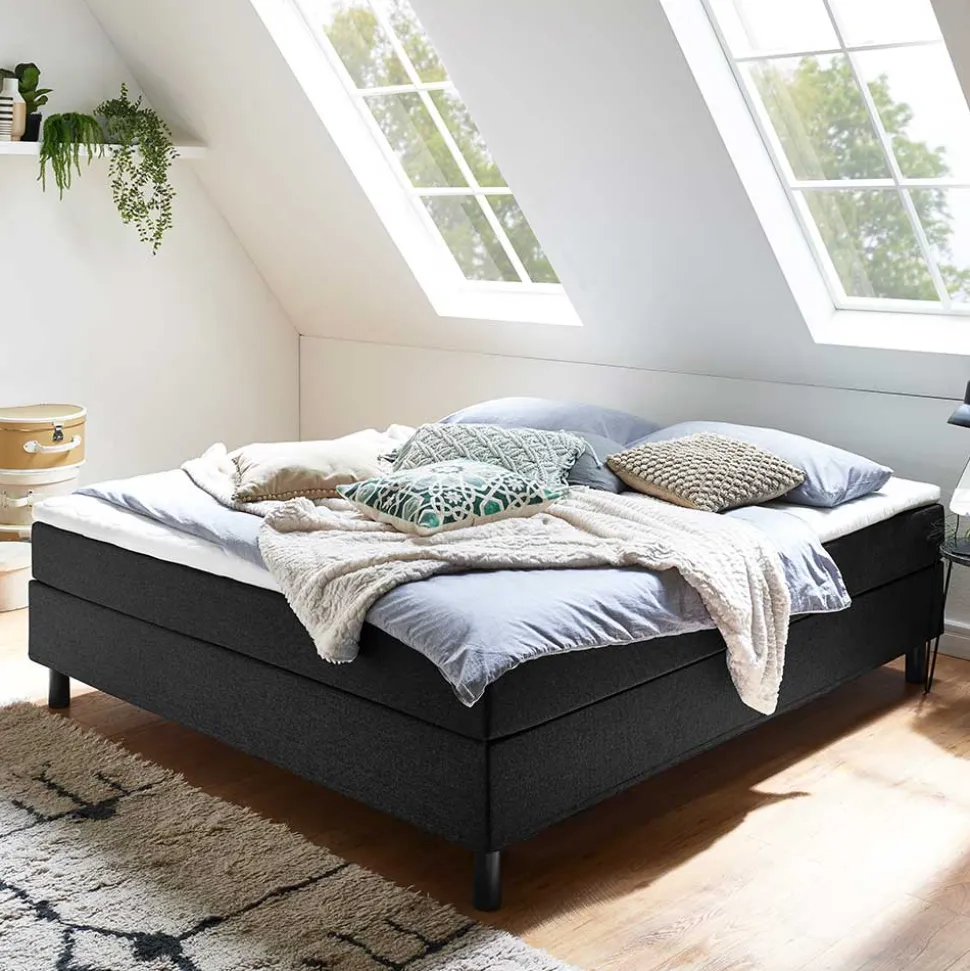 Boxspringbett flach Pastoro