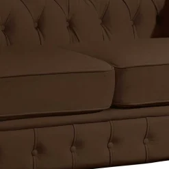 Braune Ledercouch Madita