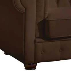 Braune Ledercouch Madita