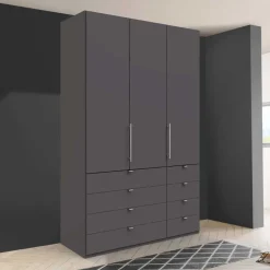 Brauner Jugendkleiderschrank Flinu