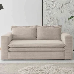 Breitcord Sofa Beige Edance