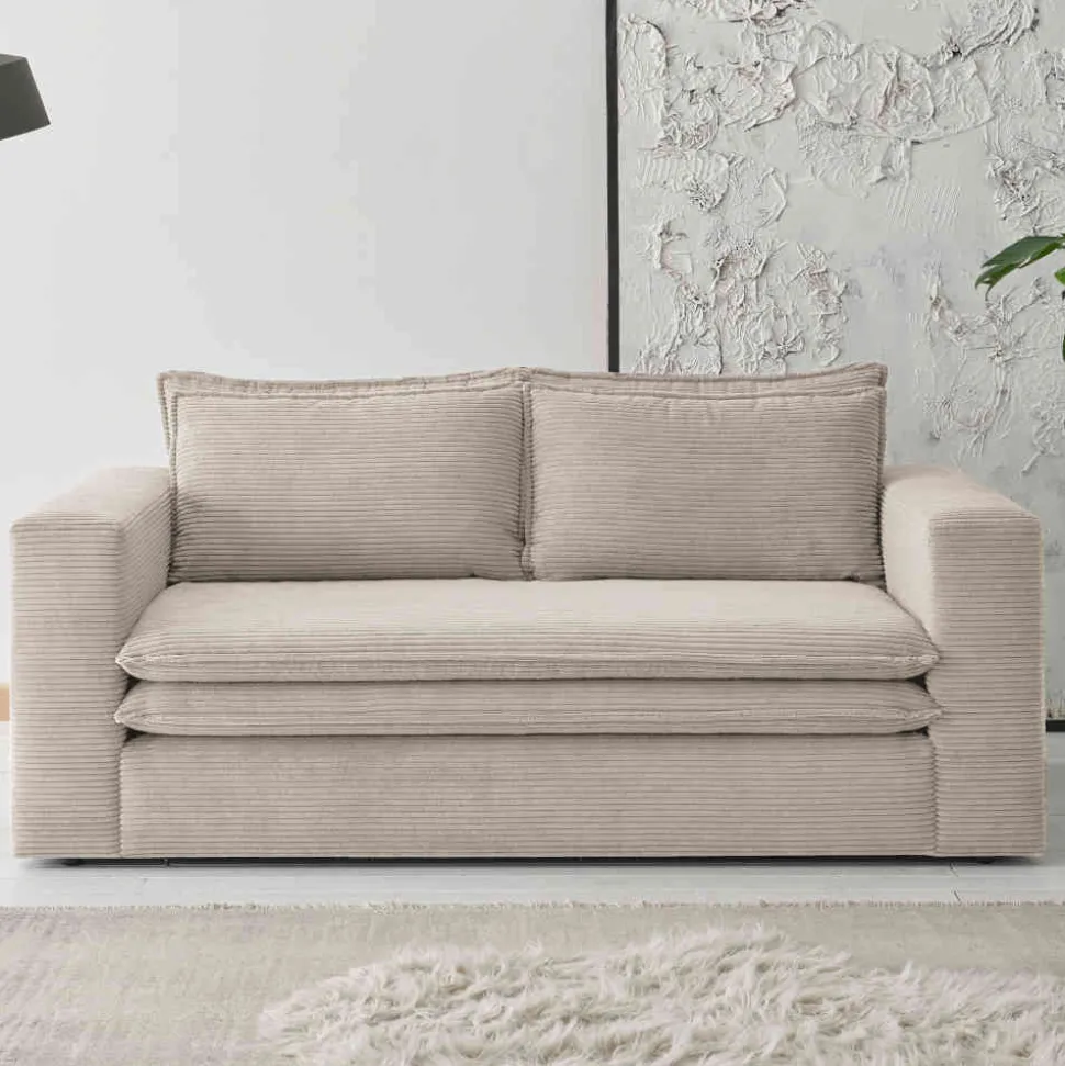 Breitcord Sofa Beige Edance
