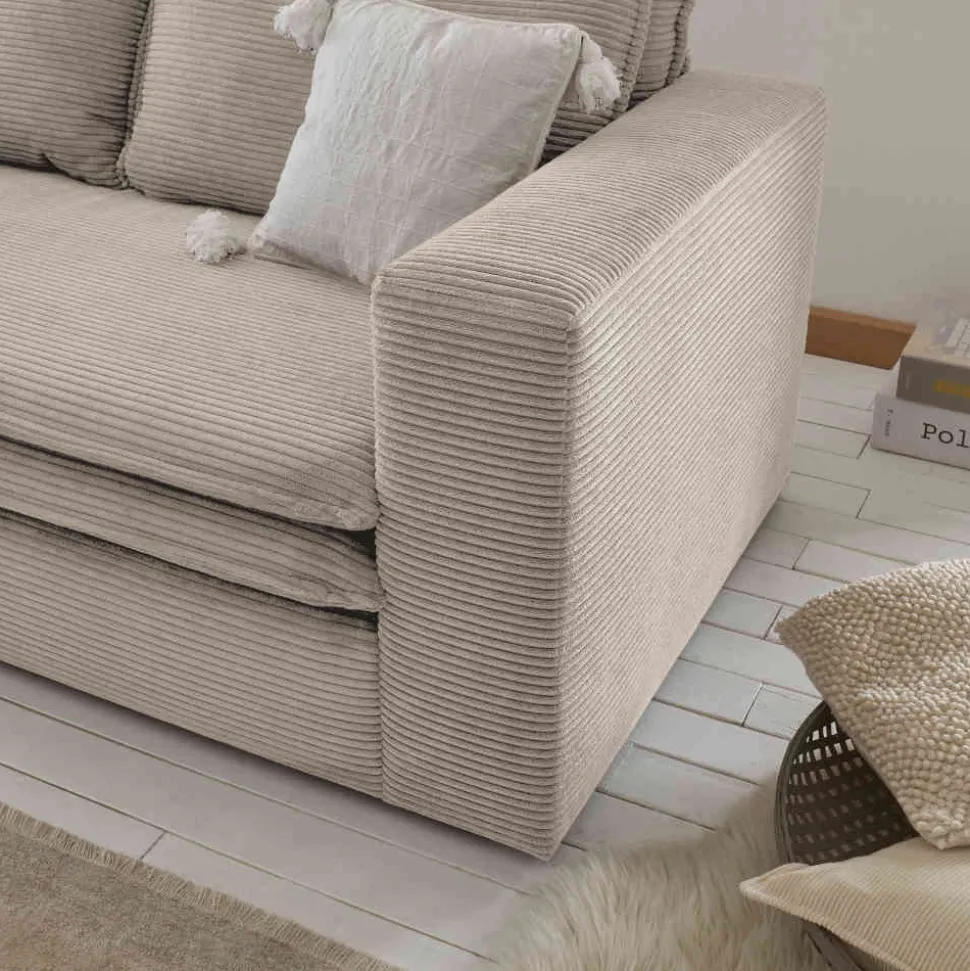 Breitcord Sofa Beige Edance