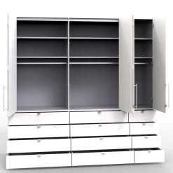 Breiter Kleiderschrank Andryas
