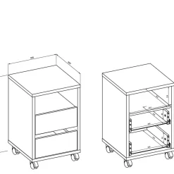 Büro Rollcontainer Candura