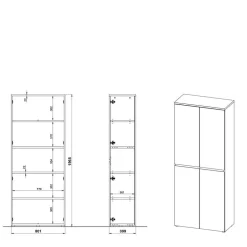 Büroschrank Charin