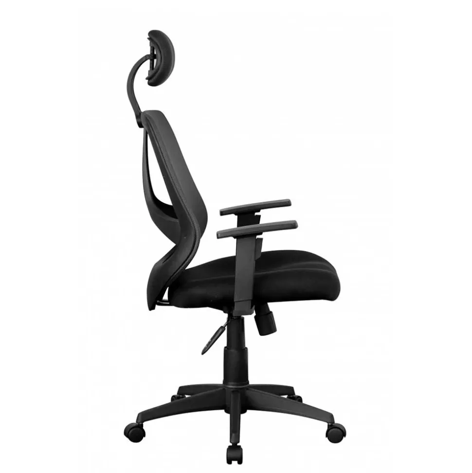 Bürostuhl mit Kopfstütze Gianus