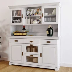 Buffetschrank Weiß Henjov