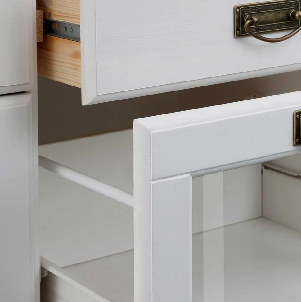 Buffetschrank Weiß Henjov