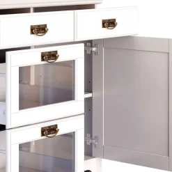 Buffetschrank Weiß Henjov