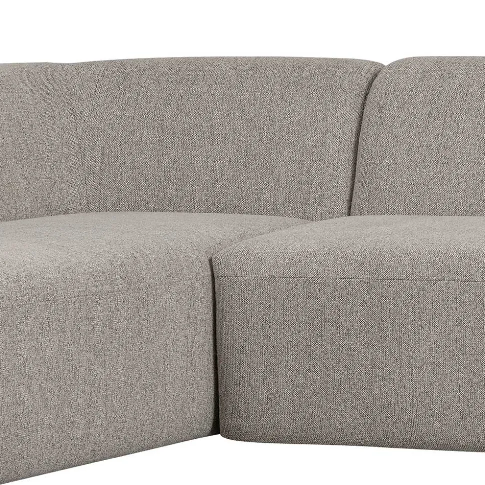 Chenille Ecksofa Peggy
