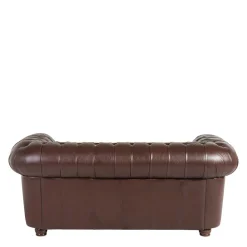 Chesterfield Leder Couch Leandra