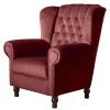 Chesterfieldsessel Samt Lavaco