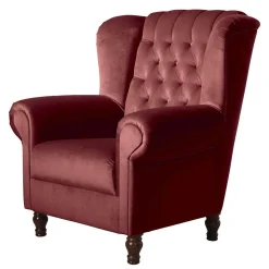 Chesterfieldsessel Samt Lavaco