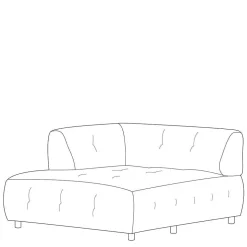 Cord Modulcouch Element Sayetta