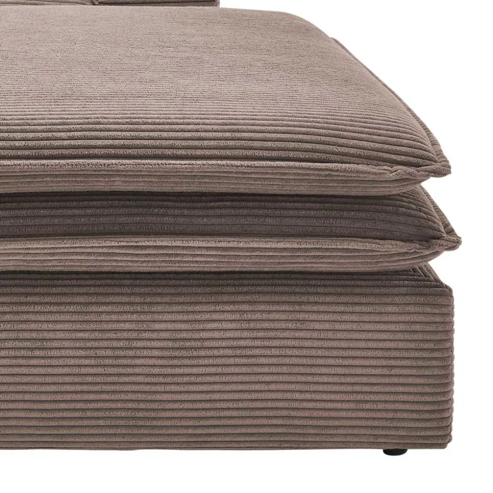 Cord Sessel und Hocker Mejan