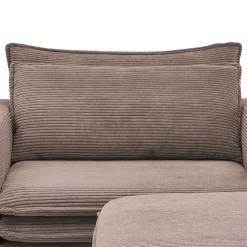 Cord Sessel und Hocker Mejan