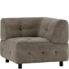 Couch Eckelement Flachgewebe Zitalian