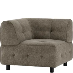 Couch Eckelement Flachgewebe Zitalian