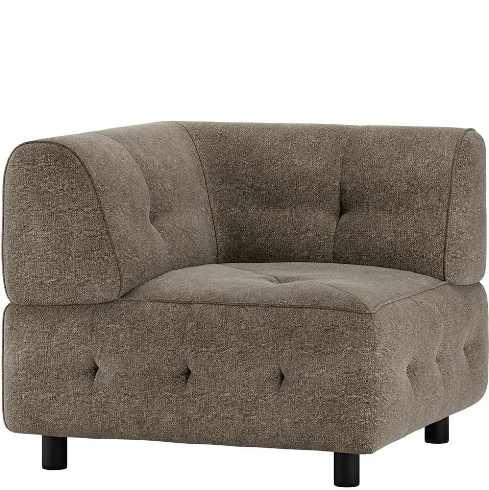 Couch Eckelement Flachgewebe Zitalian