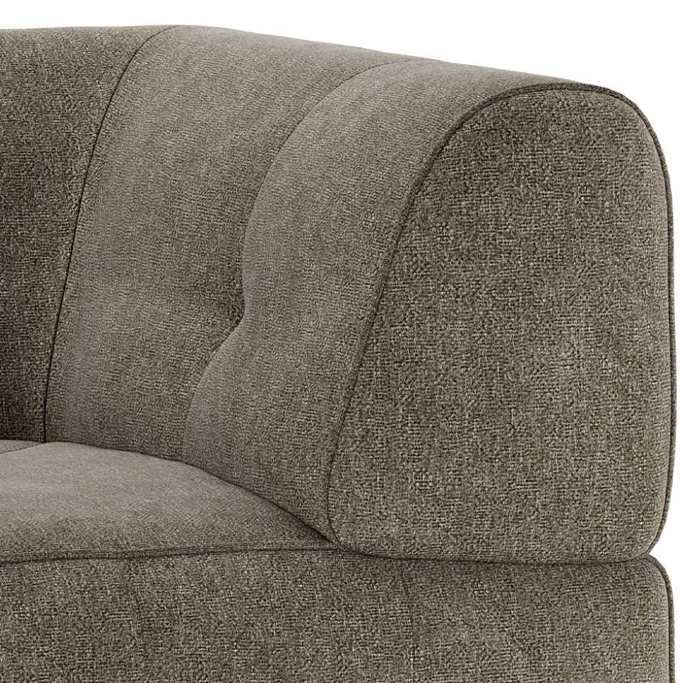 Couch Eckelement Flachgewebe Zitalian