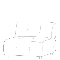 Couch Element Stecma