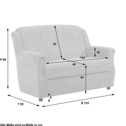 Couch Garnitur Borgetto