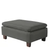 Couchhocker in Anthrazit Gaddy