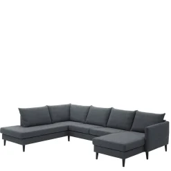 Couchlandschaft Anthrazit Sanctos