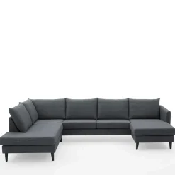 Couchlandschaft Anthrazit Sanctos