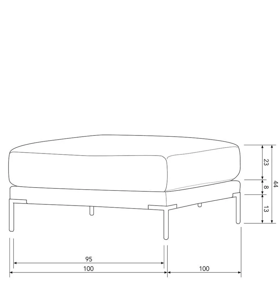 Couchlandschaft modular Rio
