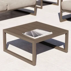 Couchtisch Aluminium Blanca