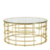 Couchtisch Glas Metall Nacional