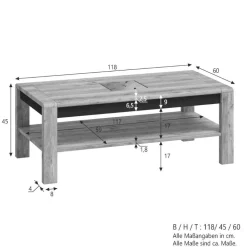 Couchtisch Macereta