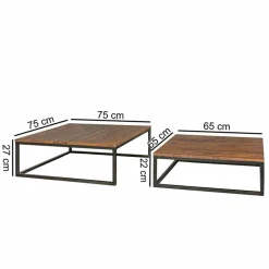 Couchtisch Set Laberry