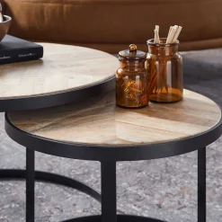 Couchtisch Set rund Endrov