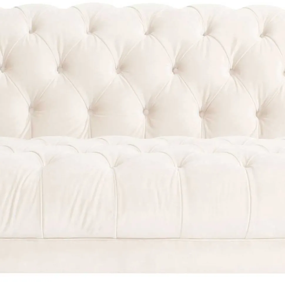 Cremefarbene Couch Barossio