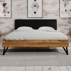 Design Holzbett Cariasca
